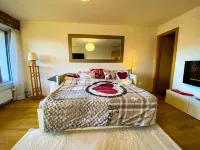 Cosy, quiet studio with terrace overlooking the Alps