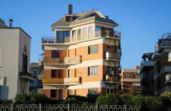 Elegant sea view apartment in Lido di Ostia, near Rome