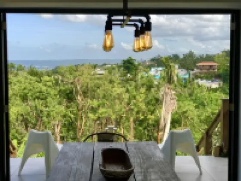 Minutes from the beach, modern home with ocean views. Pet friendly!