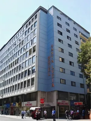 호텔 산타 루치아 산티아고 센트로 콜투랄 팔라시오 데 라 모네다 및 시민 광장 주변 호텔