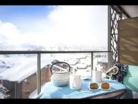 Apartment in Hauteluce with Ski-In/Ski-Out Access - Wifi