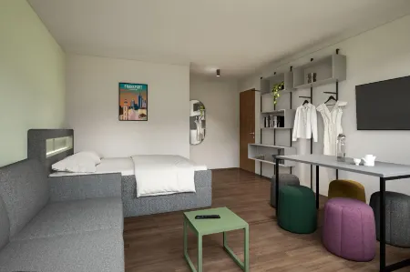 Homaris Apartments Frankfurt Отели рядом с достопримечательностью «Taunusturm»