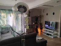 Nicely decorated house near forest and town