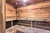 Waterfront Hot Springs Condo: Pool, Hot Tub Access - parking