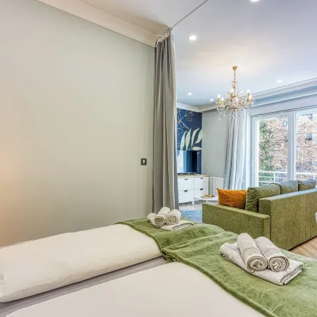 Boutique Downtown Studio with Balcony 1
