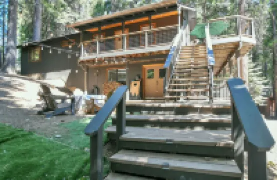 Cabin close to Bear Valley Game Room,Pets,EV Friendly Rec Center Access