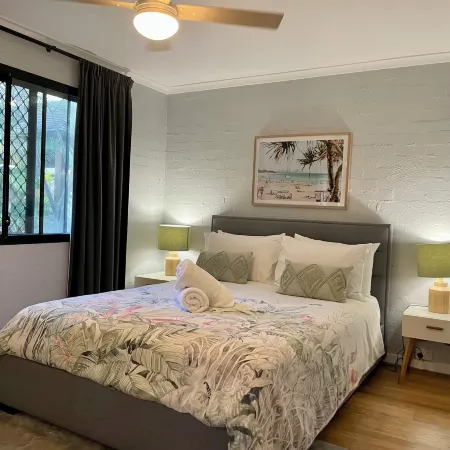 Burleigh Palms Holiday Apartments Отели рядом с достопримечательностью «Берли-Хедз»