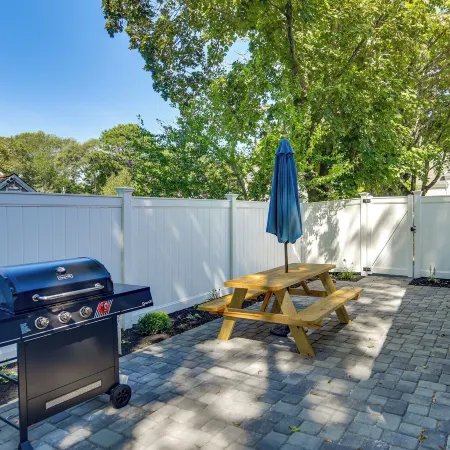 Walk to Main St: Osterville Village Gem w/ Patio