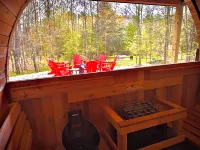 Sauna & Riverfront, 3-Bed 2-Bath, 175 ft on Betsie River, 1 Mile to Crystal Mtn