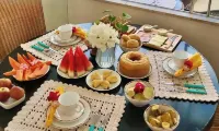 Mar de Guarajuba - breakfast