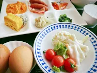 Hotel Crownhills Goi - breakfast