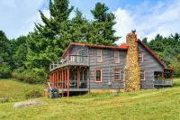 On 62-acre Farm! Waterfront Home w/ Decks & Views - 3-Star
