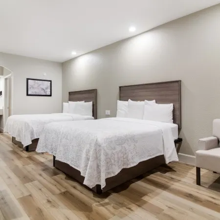 Red Roof Plus+ Galveston - Beachfront Отели рядом с достопримечательностью «Парк Муди Гарденс Аттракшенс Тем»