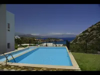 Villa Ouranos Our Dream in Blue and Cream with Seaview and Pool -  Holiday Villas