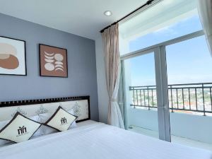 位於龍川的1卧室公寓-32平方米|帶1個獨立浴室(Can ho Khach san Cao cap Marina Plaza Long Xuyen)