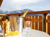 T-Resort la Tzoumaz 2p4 Vue vallée