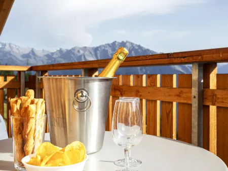 T-Resort la Tzoumaz 2p4 Vue vallée