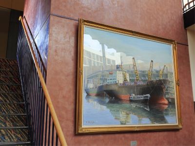 共有エリア ナビオス横浜の写真