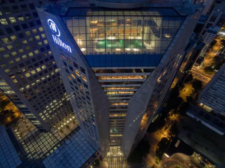 Hilton Sao Paulo Morumbi Отели рядом с достопримечательностью «Octavio Frias de Oliveira Bridge»