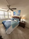 Kamaole Sands 5307 condo with ocean view. Updated in November 2024. Split AC.