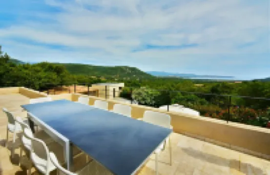 Sea View Villa 180 - Heated pool - Beaches 2 min - 5 bedrooms - Wifi Clim