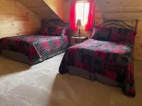 Cozy hillside retreat near trout stream, public forest and UTV trails.