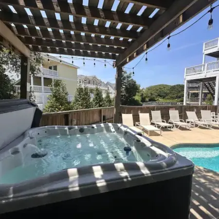 OBXLanai - 5 houses from Private Duck Beach + Private Pool at House!
