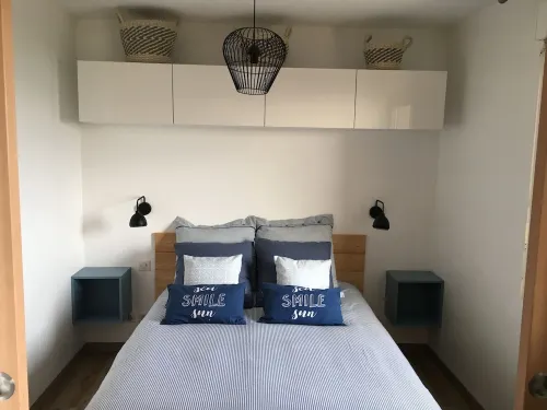 New apartment with terrace view and sea access 2 people all comfort / bicycles