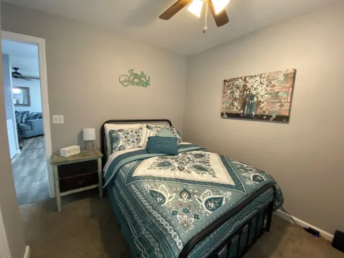 Quite and peaceful country setting just minutes from town.