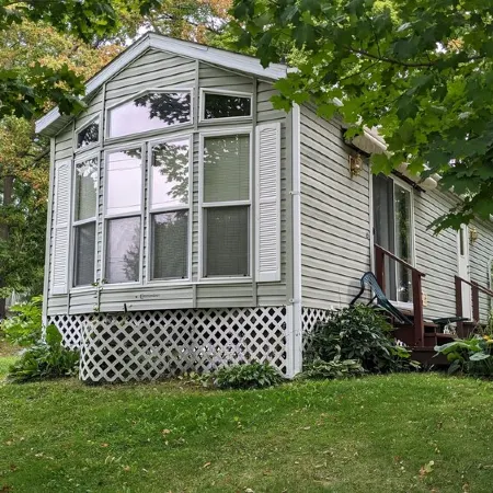 Park model unit #5 for rent by Silver Lake NY