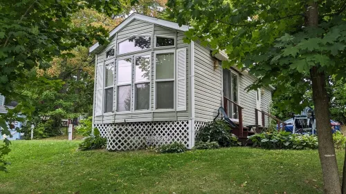 Park model unit #5 for rent by Silver Lake NY