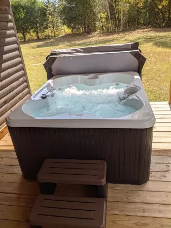 Private cabin located on 7 acres in the country