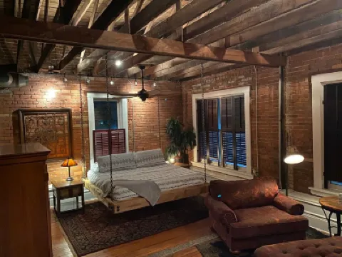Old Town Loft w Hanging Master Bed Hotels in 