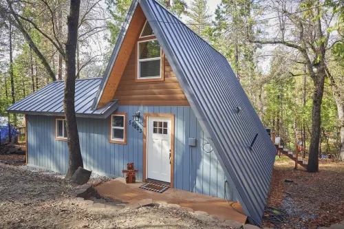 Cozy A-Frame - Truly Woodsy -Outdoor Dine on Deck