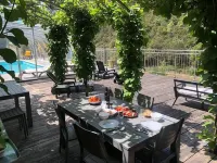 Grand Gîte au Cœur du Parc National des Cévennes Piscine Couverte et Chauffée Hotels in Saumane