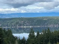 Modern Alderbrook pet-friendly retreat.