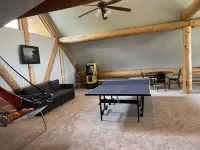 Lake Vista Lodge hot tub, 6,500+ sq ft, sleeps 30+!!