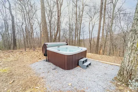 🔥hot tub, view, 🐕 friendly modern cabin