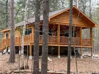 New Log Mountain Home 2023. Hotels in Jay