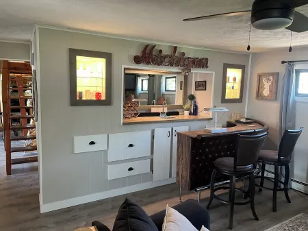 Beautiful lakefront home directly on Hubbard Lake, East Shore