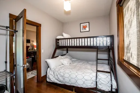 Whitefish Downtown Cottage on the River Trail with views of Big Mountain