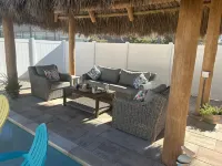 NEW; 1-bedroom guest house apartment w/heated pool, in fabulous Fort Myers Beach