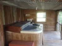 Texas Bunkhouse at Bluegill Lake Cabins Hotels in Van Zandt County
