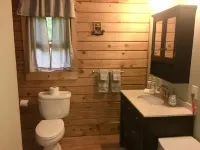 Cozy Mountain Cabin with pond one mile from the Blue Ridge Parkway