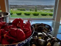 Ocean Point Oceanfront with Private Beach Air-Conditioned Hotels in Boothbay