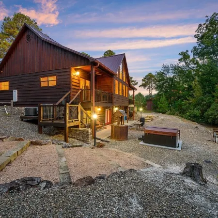 Waterfront On The Mt. Fork River, Fox Island Is Totally Secluded and Private!