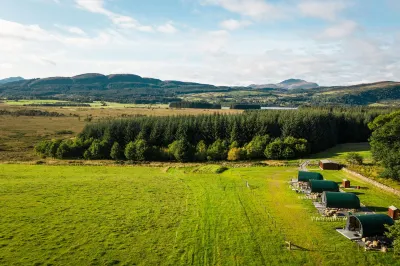 Cardross Estate Glamping Hotels near Conic Hill