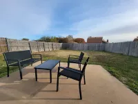 Charming 3-bedroom house with AC, WiFi King Suite in Lawton/Ft. Sill