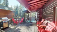 Charming Log Cabin with Hot Tub and Rustic Appeal - Cozy Mountain Retreat