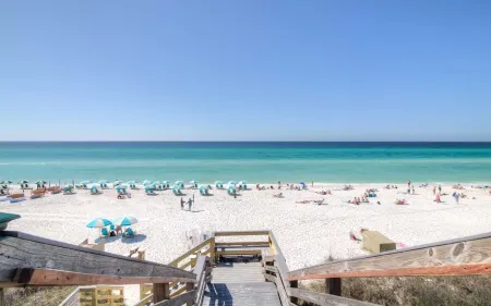 Newly renovated overlooking the Seacrest Village. Pool and Beach access.